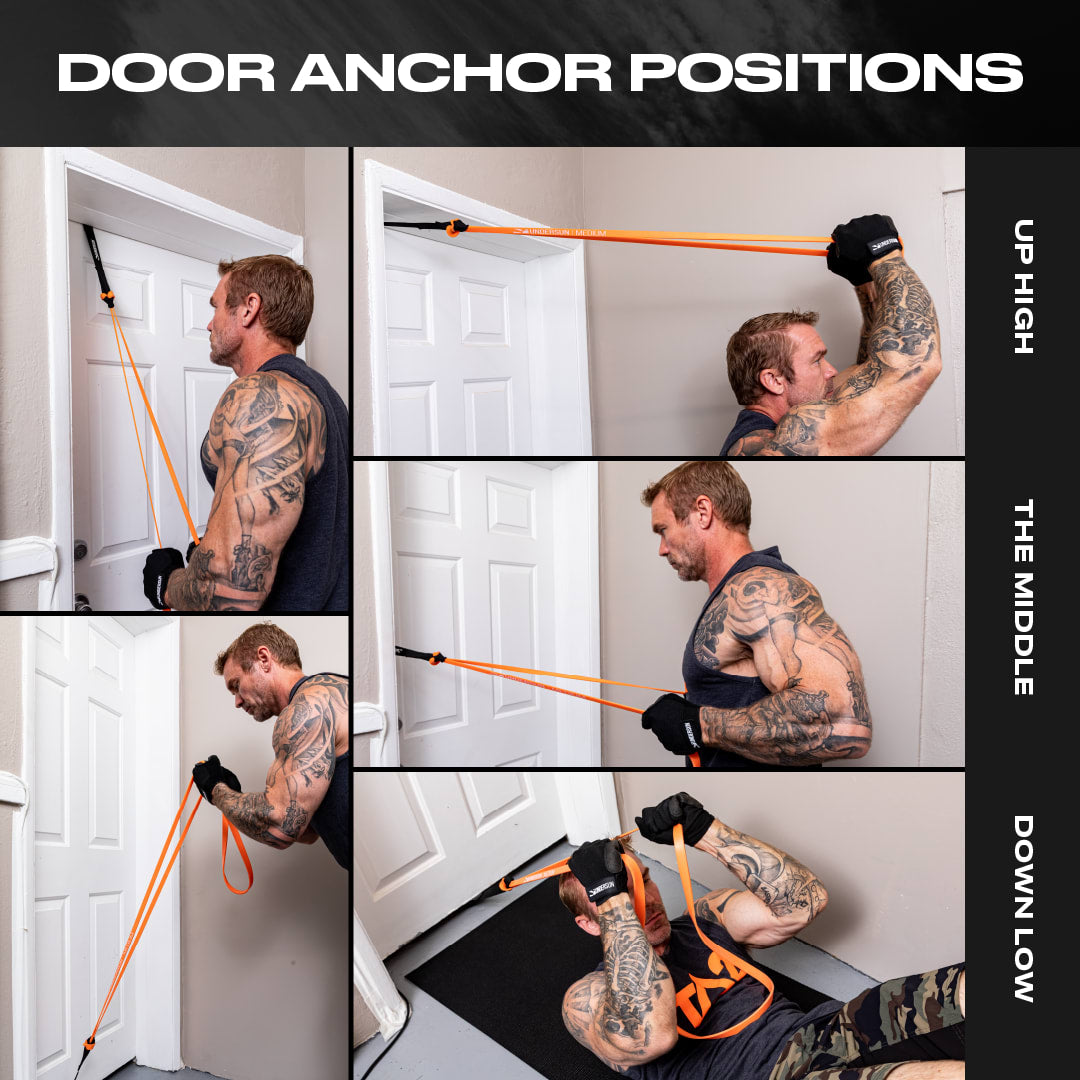 Resistance Bands Combined Outdoor and Indoor Anchor